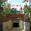 WPC Waterproof Long Life Outdoor Wood Plastic Composites Fence (for garden, park, meadow or a pasture, barnyard)